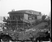 Towboat under construction